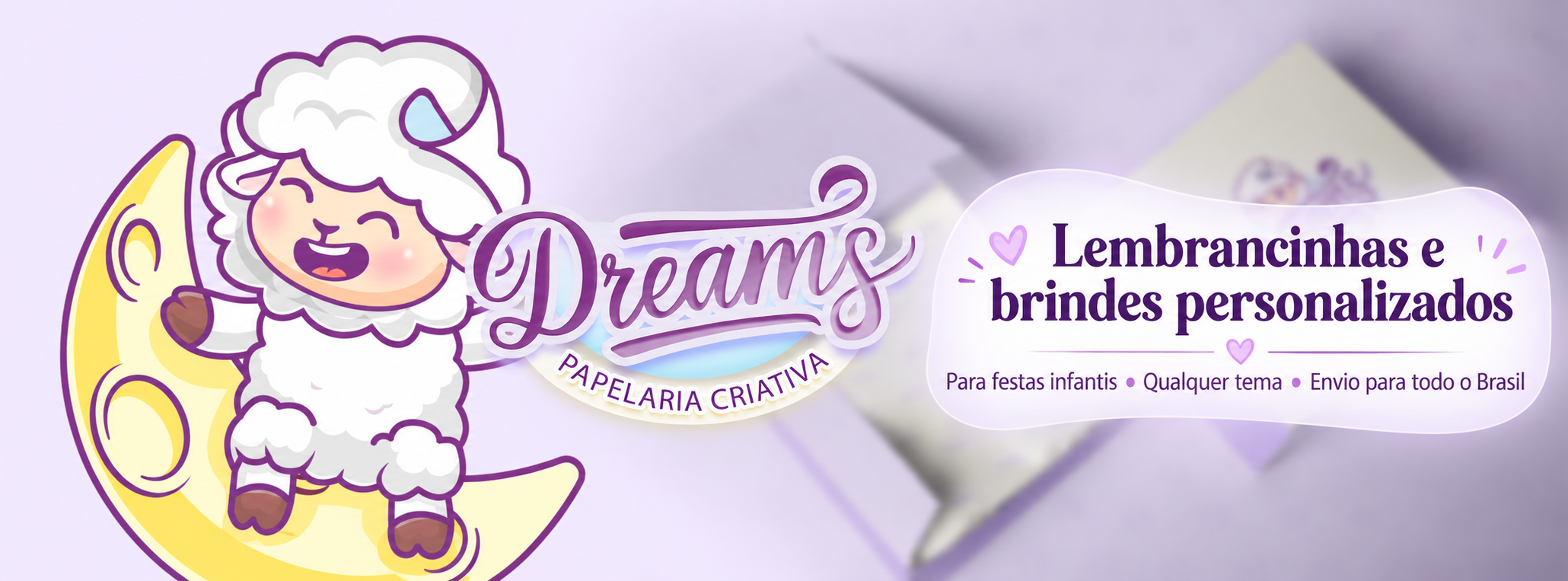 Dreams Papelaria Criativa — lembrancinhas e brindes personalizados