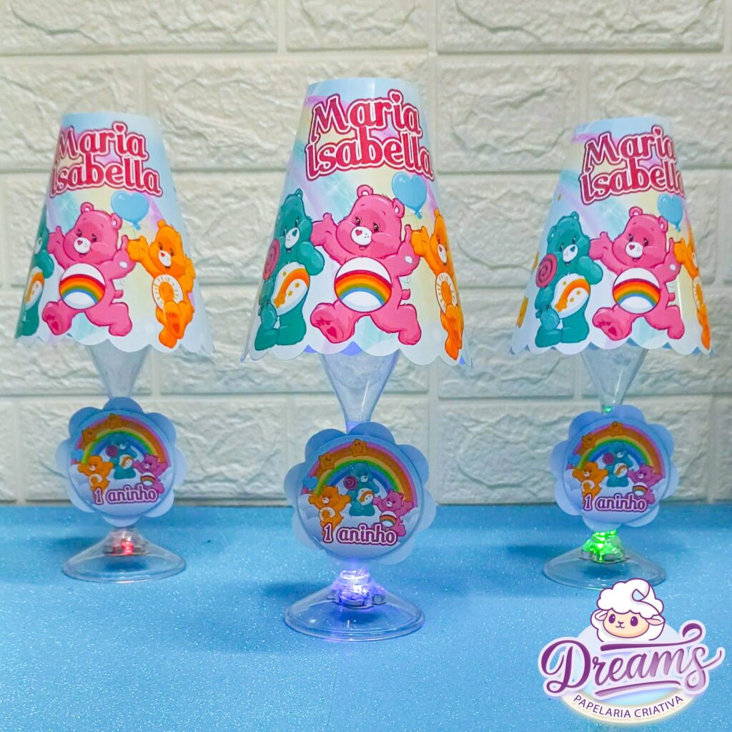 Abajur taça personalizado