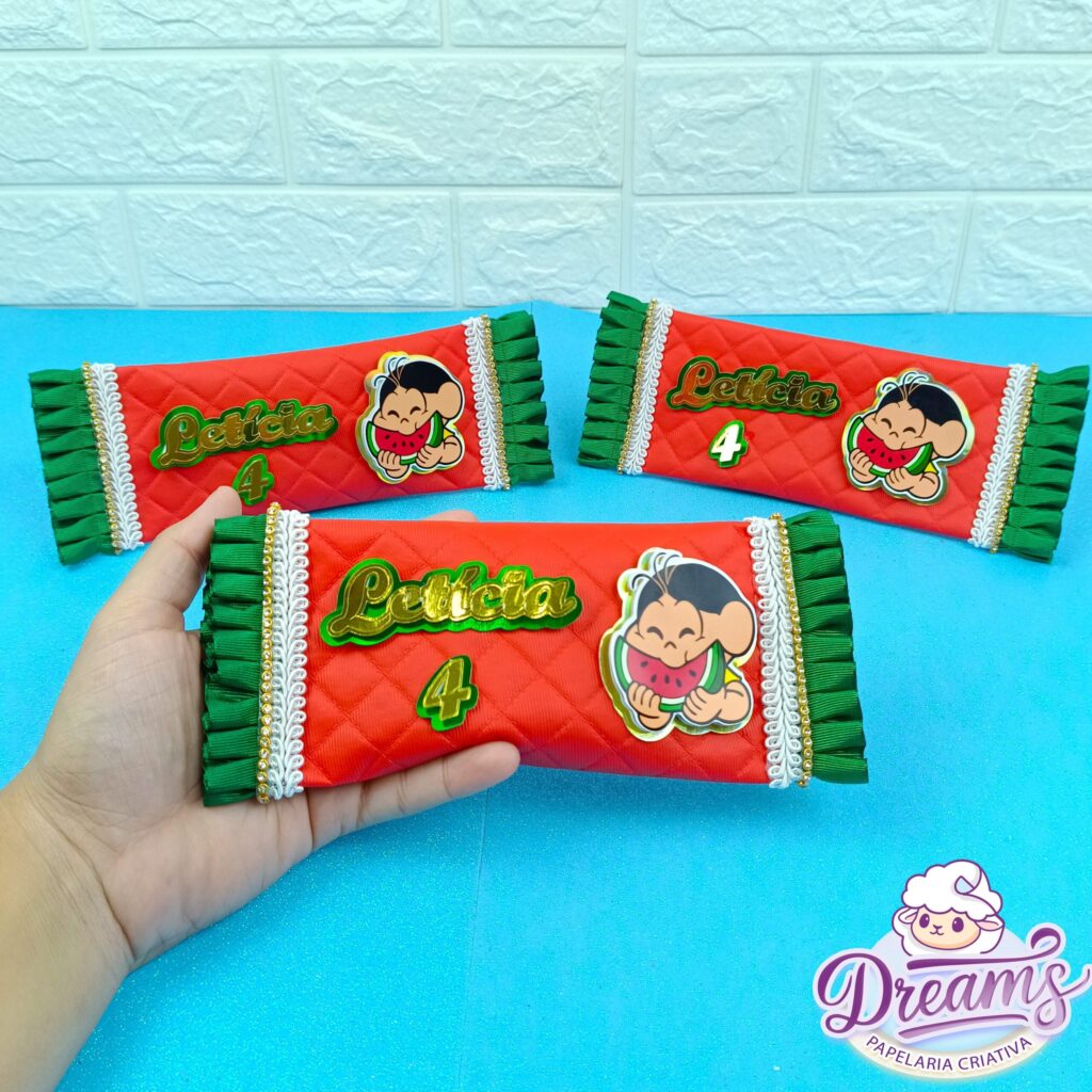 Porta Kit Kat personalizado de luxo