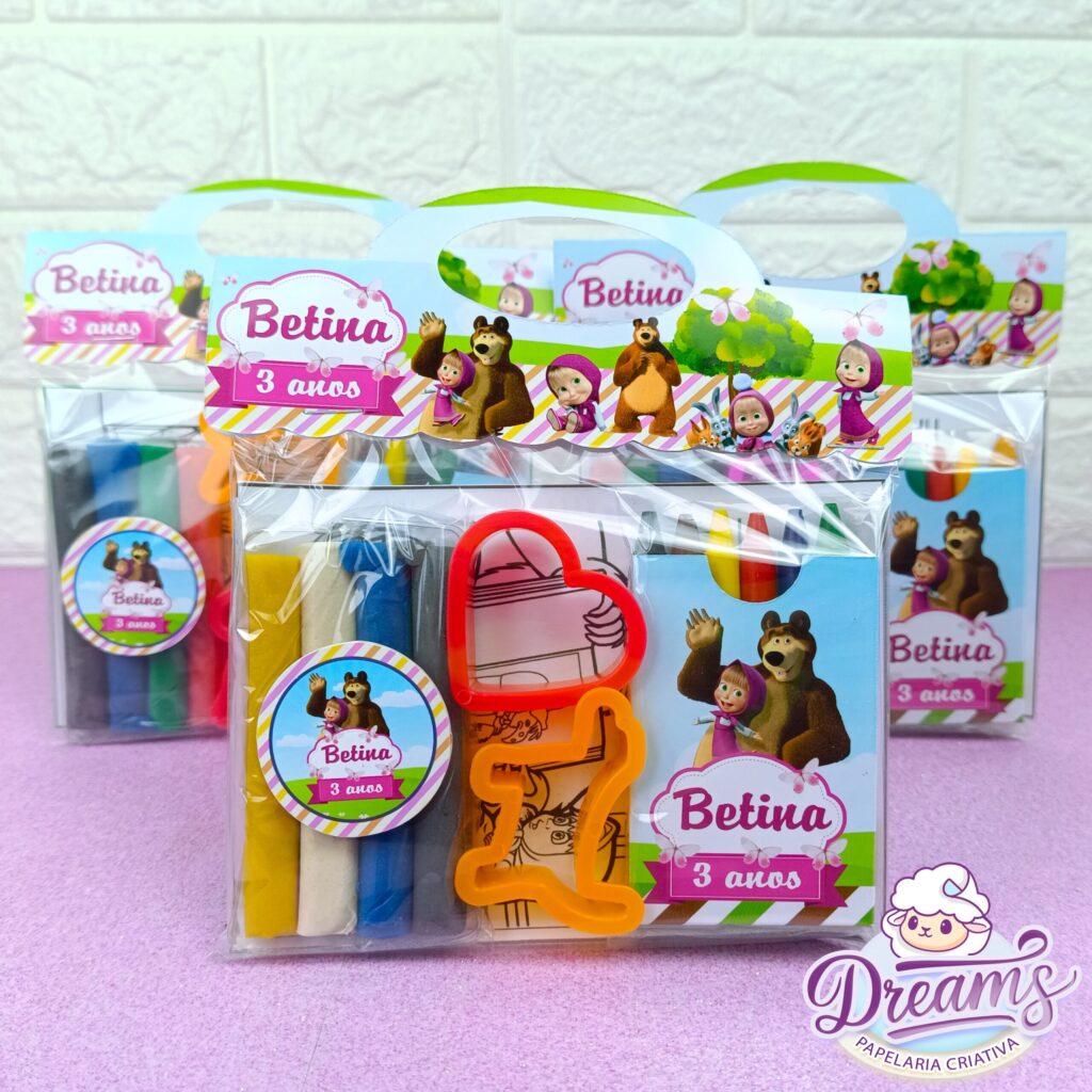 Kit Vem Brincar personalizado